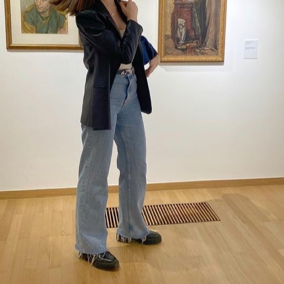 Zara  low Heeled lug sole shoes - Picture 2 of 11